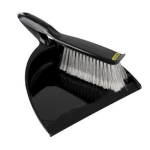Dustpan & Brush Set, Black